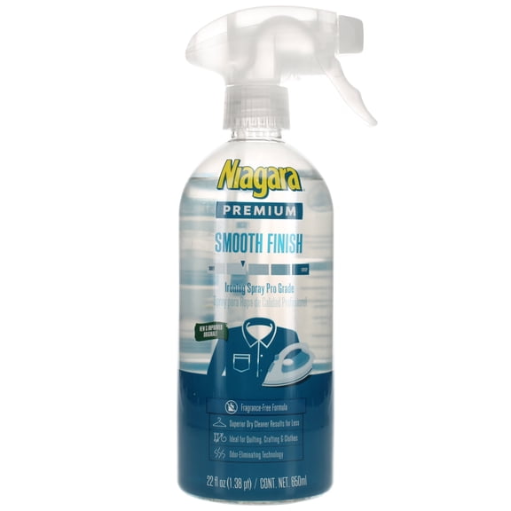 Faultless Niagara Premium Smooth Finish Ironing Spray Pro Grade