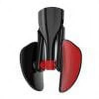 Ejercitador de suelo pélvico, dispositivo de entrenamiento Kegel, ejercitador de muslo interno (negro)