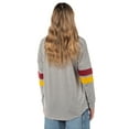 thumbnail image 2 of Harry Potter Gryffindor Lightweight Embroidered Varsity Jersey Pullover Long Sleeve Tops For Women, 2 of 5