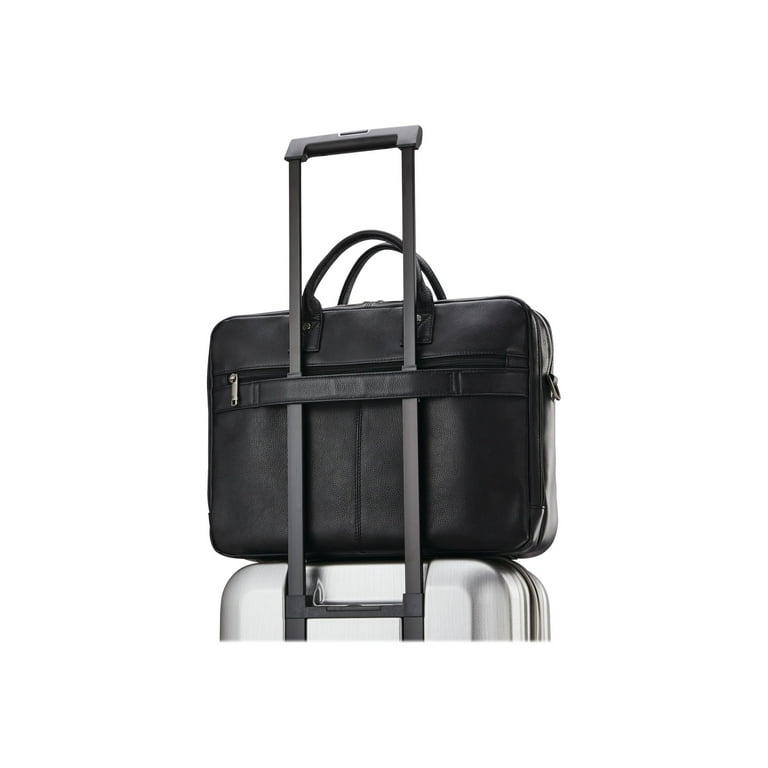 Samsonite classic leather toploader briefcase new arrivals