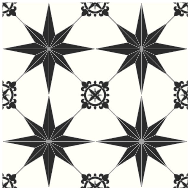 Suelo de vinilo MORCART Peel and Stick, 40 unidades, 20 x 20 cm, negro