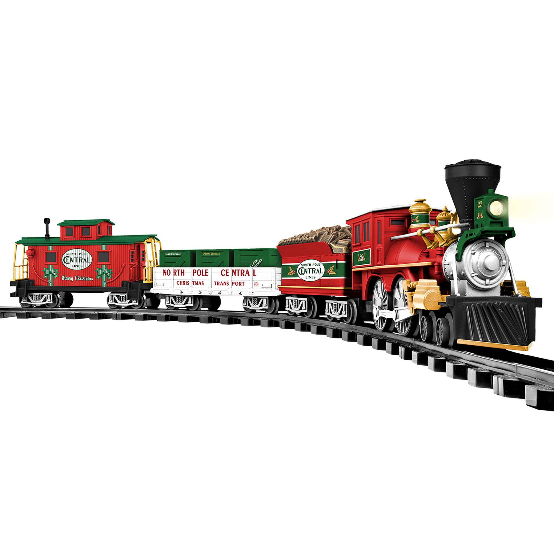 Lionel Trains North Pole Central Ready to Play Battery Power Christmas Train Set Walmart