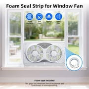 BEYOND BREEZE 9 Twin Window Fan, 3-Speed Expandable Window Fan with Reversible Airflow and Remote Control, New