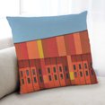 thumbnail image 1 of Ahgly Company Abstract Stripe Pattern Coussin Intérieur, 18 Pouces par 18 Pouces, 1 of 6