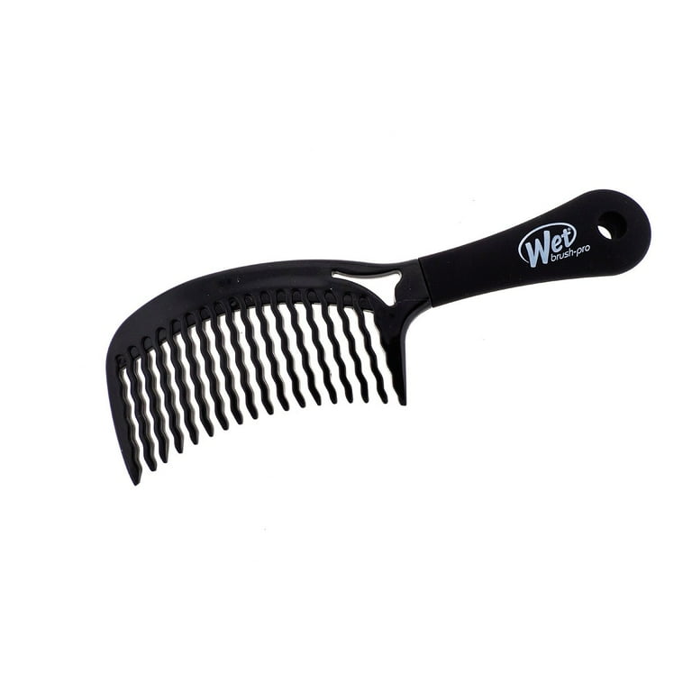 The Wet Brush Pro Detangle Wave Tooth Comb Black Out
