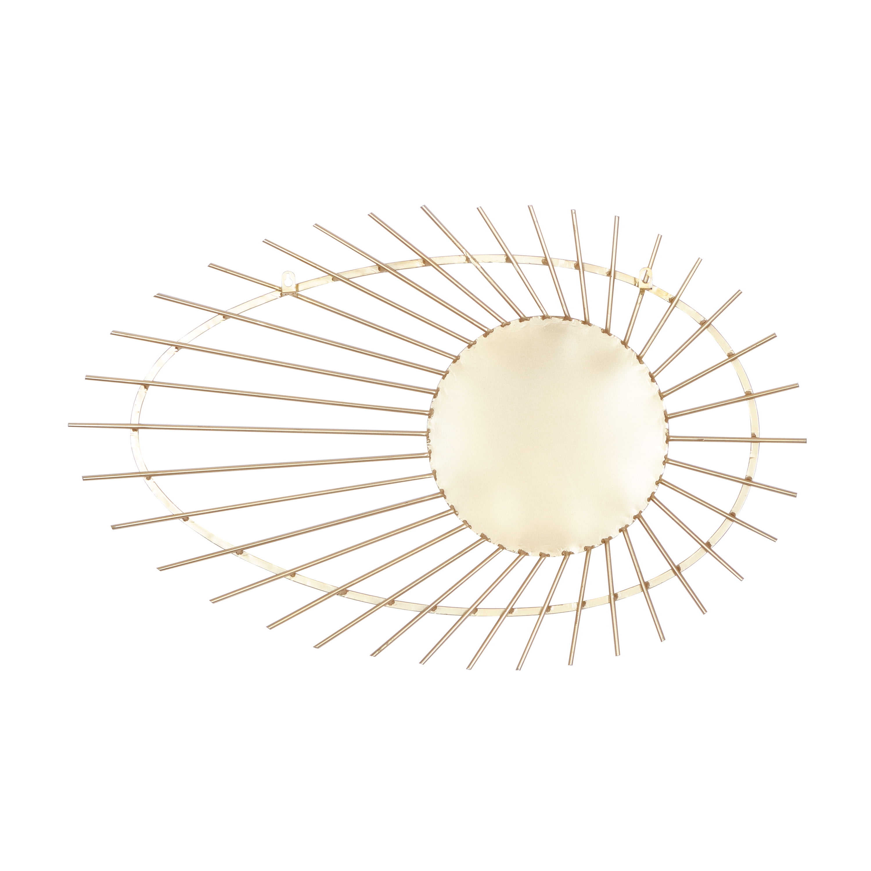 CosmoLiving by Cosmopolitan 22" x 34" Gold Handmade Starburst Wall Mirror