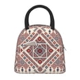 thumbnail image 1 of Balery Fashion Tatreez2 Bolsa de Almuerzo para Mujeres, Caja de Almuerzo, Bolsa de Almuerzo Pequeña Impermeable, Tote de Almuerzo Reutilizable con Gran Capacidad, 1 of 6