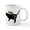 White, variant on CafePress - Squirrel On Cat Mug - 11 oz Ceramic Mug - Novelty Coffee Tea Cup