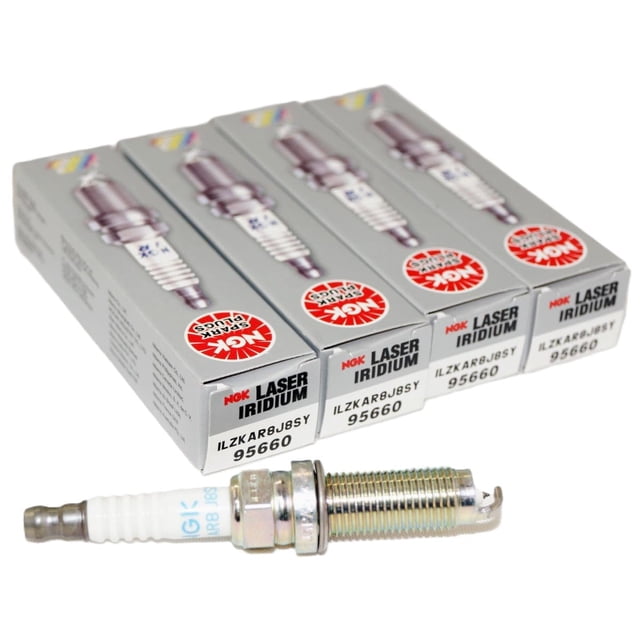 Bujía NGK ILZKAR8J8SY Laser Iridium 95660 (paquete de 4)