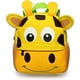 thumbnail image 1 of Mochila para niños pequeños Mochila preescolar para bebés, niños y niñas Mochila linda de neopreno con dibujos animados adecuada para niños pequeños, tamaño 26 * 21 * 8 cm (jirafa), 1 of 5