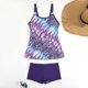 thumbnail image 3 of Traje de baño para mujer Traje de baño dividido con estampado grande para mujer Falda de bikini Traje de baño dividido Trajes de baño para mujer, 3 of 5
