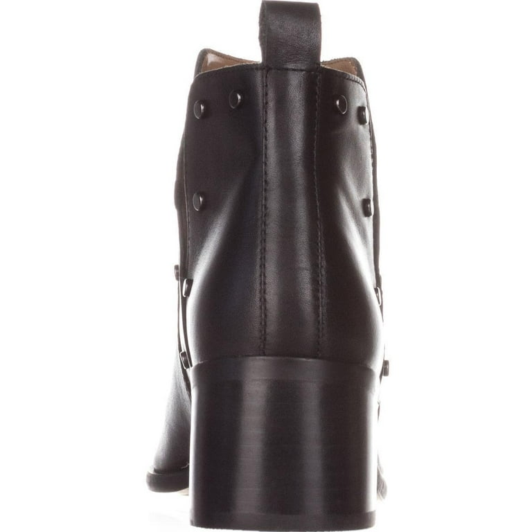 Womens Franco Sarto Richland Studded Ankle Boots Black Walmart