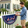 thumbnail image 6 of Patio & Garden Decor Patriotic USA 250th Anniversary Flag Banner 1776-2026 Semicircular Bunting Banner 4th of July Commemorative Stars and Stripes Decoration for Independence Day Outdoor Yard Fence, 6 of 6