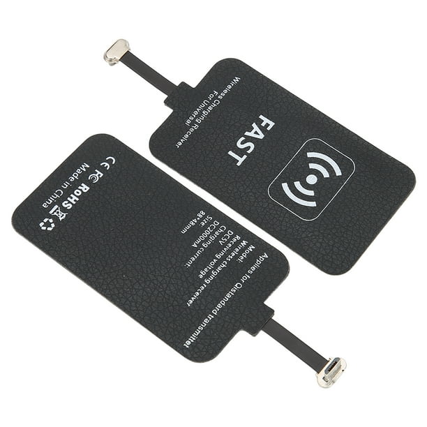 Chargeurs,Récepteur de chargeur sans fil QI 5W Micro USB C type c