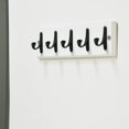 thumbnail image 5 of Coat hook, opaque black, 5 of 5