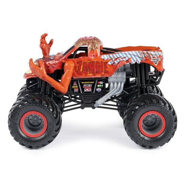 Monster Jam, Official Zombie Monster Truck, Collector Die-Cast