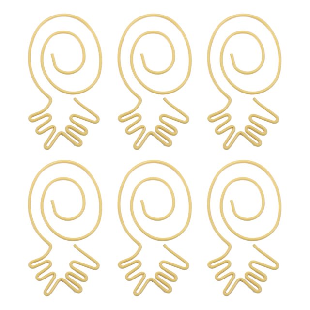 Clips de Papier Mignons, 100Pcs Mignon Fruits Design Trombones avec Belle Forme Anti Glissement Coloré Large Application Mignon Clips de Papier pour la Maison de Bureau École