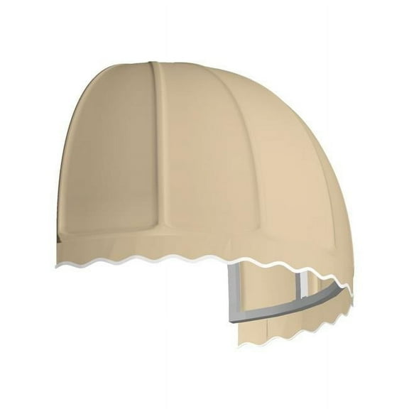 Awntech RB3-US-T 3.38 ft. Bostonian Window & Entry Awning, Tan - 31 x 24 in.