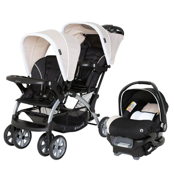 Infant Car Seat Combo Modern Khaki, Will Any Car Seat Fit A Baby Trend Stroller