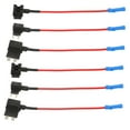 thumbnail image 4 of 6 Pcs Block Trucks Insurance Tap Plug into Existing Fuse Taps Car Holder, 4 of 8