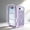 Purple, variant on For iPhone Air Phone Case,2-in-1 Heavy Duty Shockrpoof Protection,Compatible With Wireless Charging,Skin-Friendly Matte Translucent Back,Non-Slip Durable Rugged Phone Case,Black