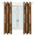 thumbnail image 4 of Bohemia Window Blackout Curtain 3d Printed Blackout Curtain Bedroom Living Room Hotel Window 2 Panel Shade, 4 of 6