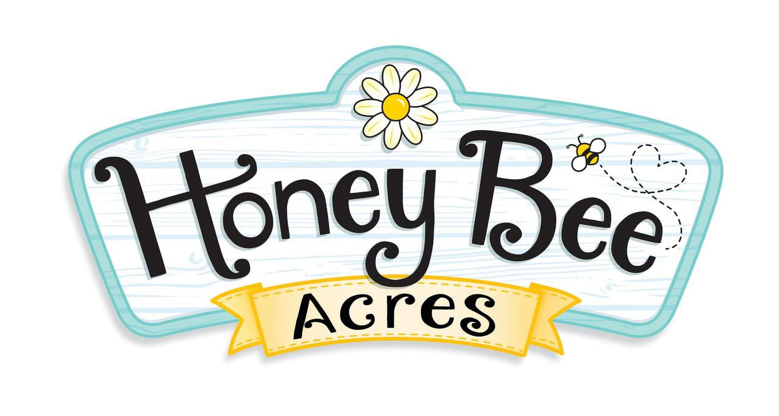 Honey Bee Acres 15 inch Tall Buzzby Farmhouse, 51 Piece Doll Playset, Ages 3+