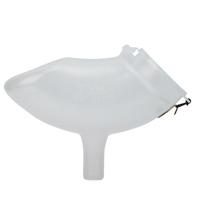 Trémie de paintball transparente en plastique PP épais avec alimentation rapide élastique résistante à l'usure