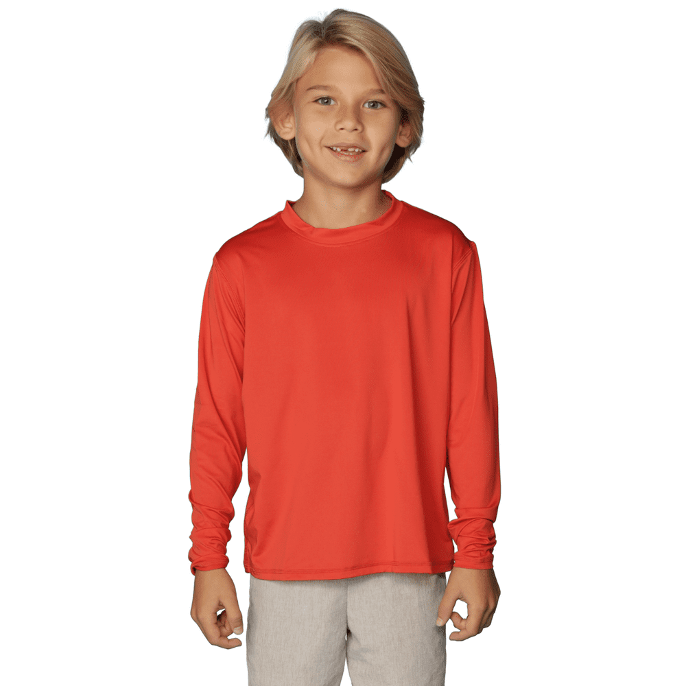 InGear Ingear Boys' Swim Shirt UPF Boys sun shirts Boys' Long Sleeve