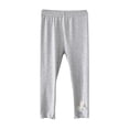 thumbnail image 2 of EQWLJWE Summer Save Clearance！Summer Capris for Girl Casual Capris Cartoon Rabbit Decorative Elastic Thin Girls' Capris 2-7 Years, 2 of 3