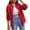 2# Red my orders placed, variant on Dyegold Women's Ripped Distressed Denim Jacket Casual Long Sleeve Shacket Boyfriend Jean Coat Basic FrayTrucker Jackets
