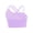 Purple, variant on YEAHDOR Kids Girls Spaghetti Shoulder Straps Tank Top Asymmetrical Sports Vest Dance Tops