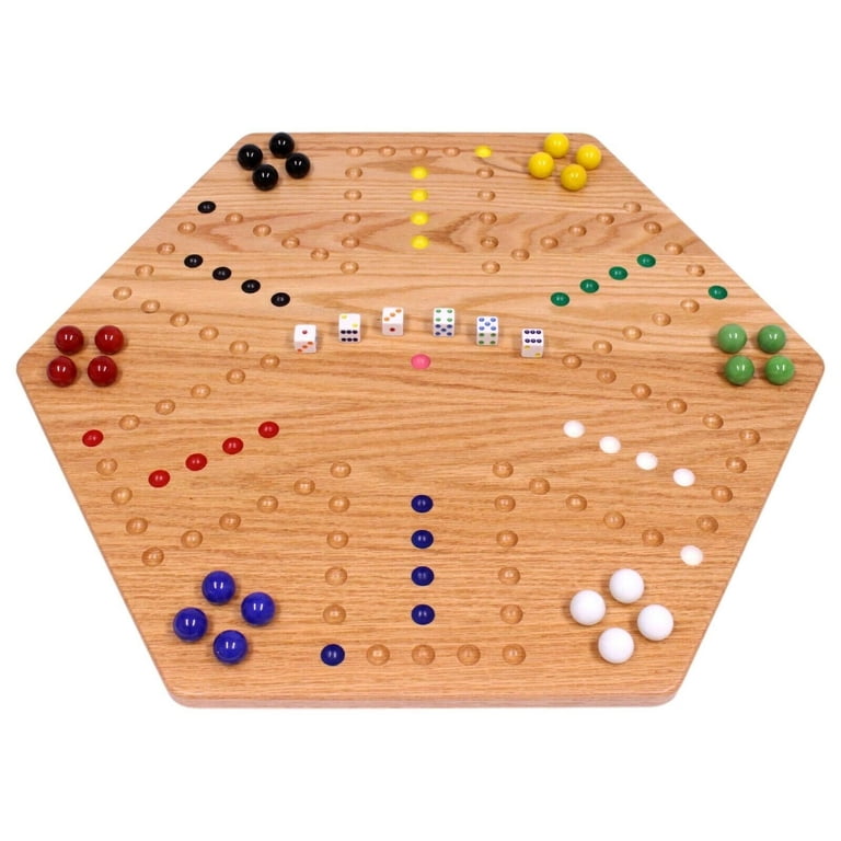 Aggravation Board Game Wood