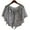 Grey, variant on Solid Color Shawl Women Shawl Women Prom Shawl Beaded Sequin Decor See through Thin Shoulder Lightweight Wedding