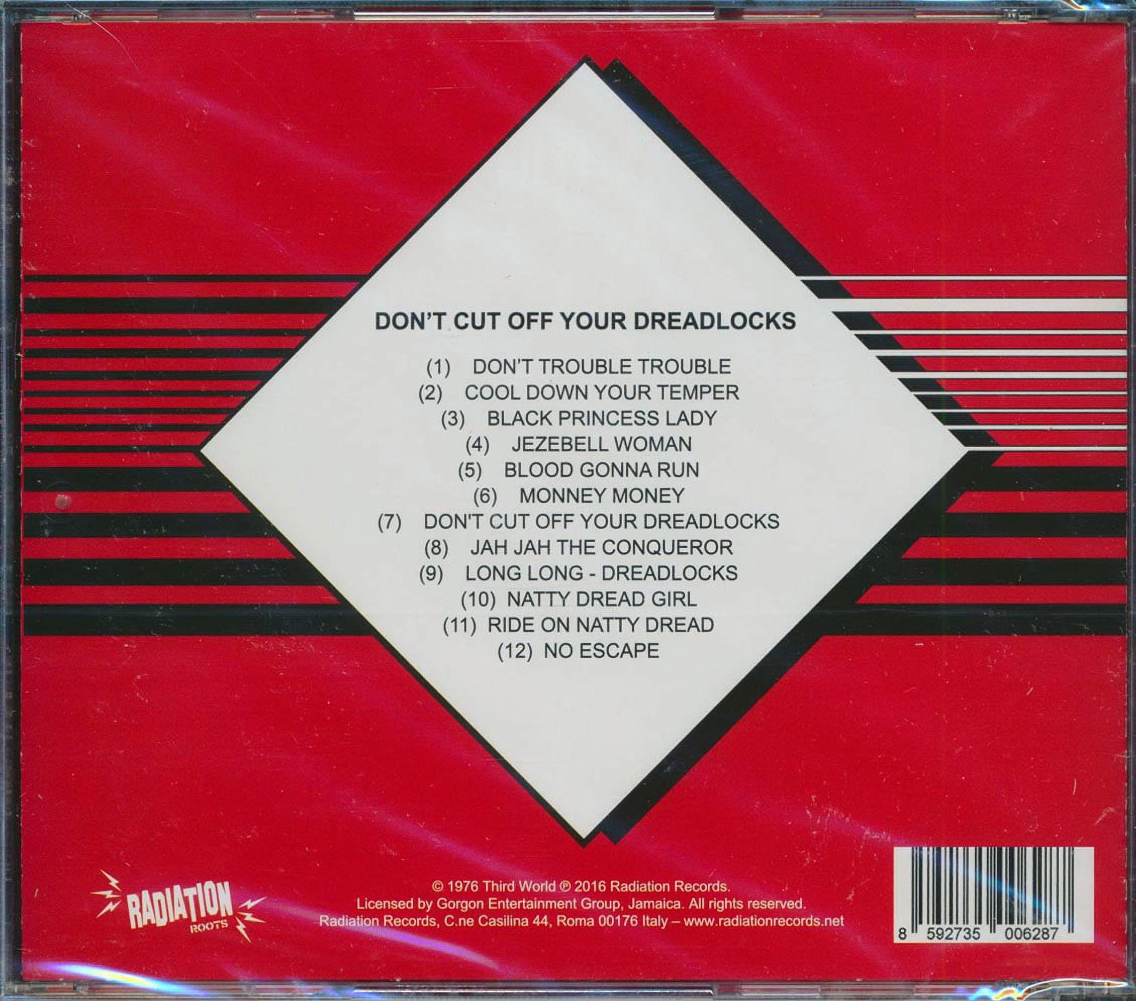 Linval Thompson - Don't Cut Off Your Dreadlocks - Music & Performance - CD