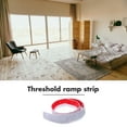 thumbnail image 4 of FENGGUIQU 1 Bar Durable Pvc Threshold Ramp Strip For Doorway With Anti-Slip Safety Corner Design 39.30X2.08X0.04In, 4 of 5