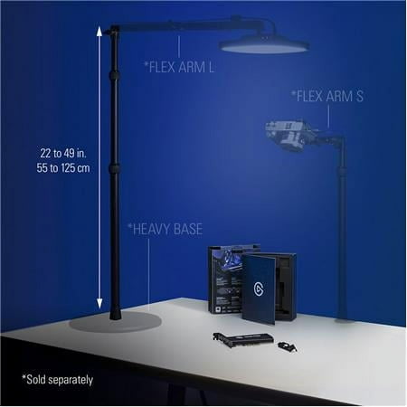 Elgato - Master Mount L - Extendable Mount for Cameras, Lights, and Microphones. Works with Master Mount L Accessories