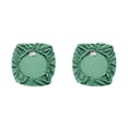 thumbnail image 2 of kurtrusly Chair Cover Slipcover Stretch Seat Computer Protection Set Anti-Dirty Thicken Solid Home Wedding Universal Decoration Dark Green/Seat Mat 2Set, 2 of 6