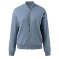 thumbnail image 4 of Veste Décontractée à Fermeture Éclair pour Femmes Cardigan à Manches Longues Léger Confortable pour Usage Quotidien, 4 of 5