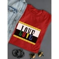 thumbnail image 3 of Love Square. Shaped T-Shirt Women -Image by Shutterstock, Female Large, 3 of 4