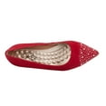 thumbnail image 3 of Ros Hommerson Sadee Women's Pump Slip-on Shoes In Red, 3 of 6
