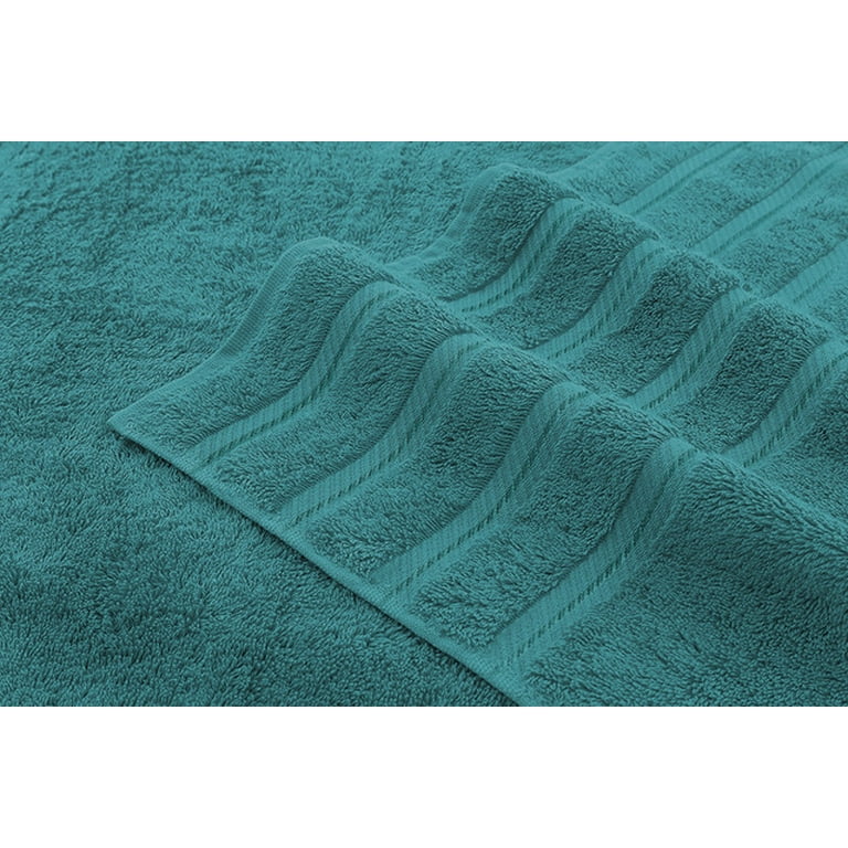  American Soft Linen - Juego de toallas de lujo de 6 piezas, 2  toallas de baño, 2 toallas de mano y 2 paños, toallas 100% de algodón turco  para baño, juegos de toallas color celeste