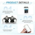 thumbnail image 3 of Uxcell 15MFD CBB65 Run Start Capacitor 15uF, 370/440V Oval AC Capacitor for AC Motor Run, HVAC, Air Conditioner, Condenser Motors, 3 of 5