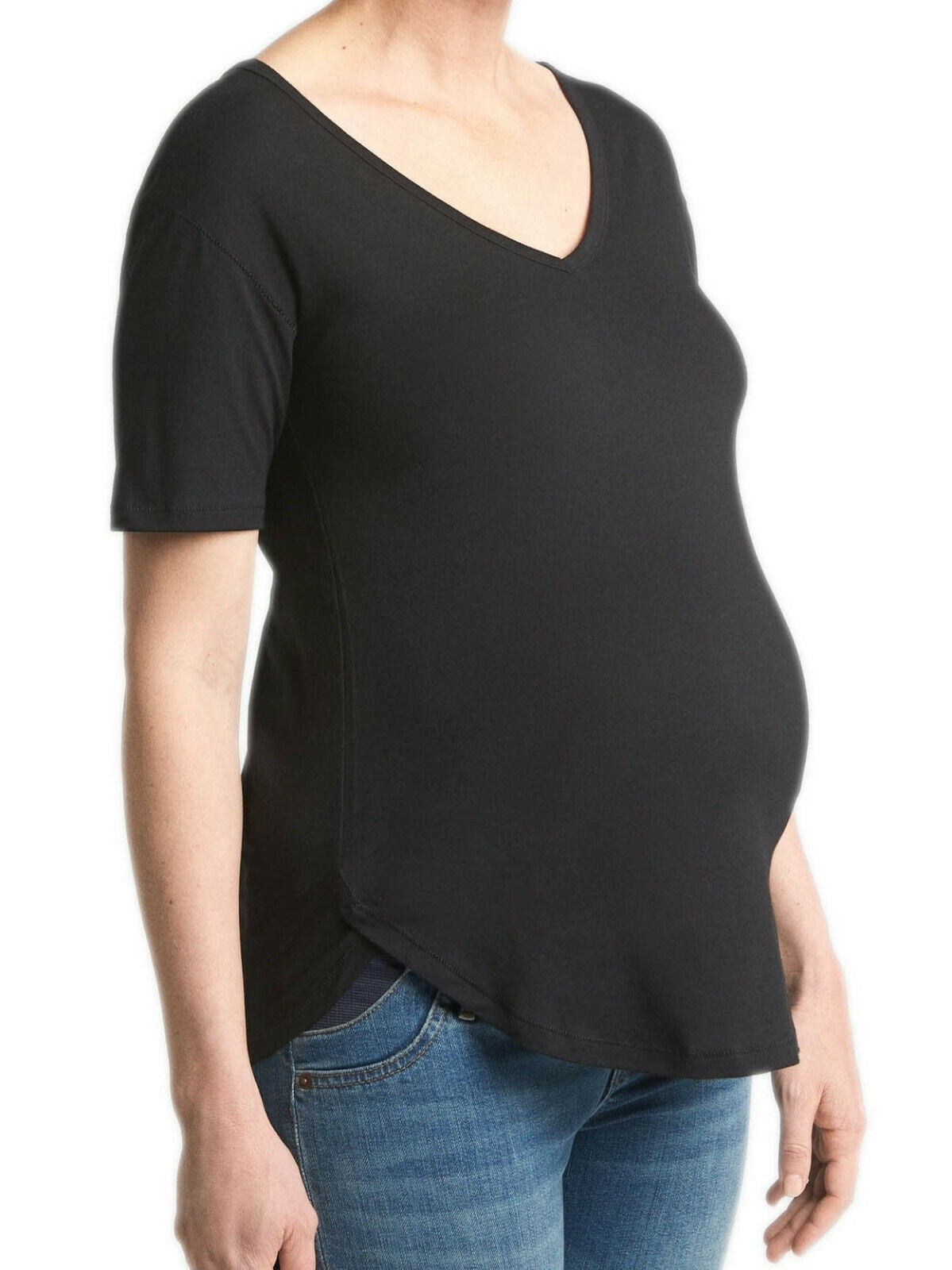 Vintage V-Neck Tee T-Shirt 
