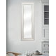 thumbnail image 2 of Espejo Biselado de Pared Enmarcado en color Blanco con textura de madera | Fine Art Tj - 40 x 132 cm, 2 of 5