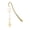 Type 2, variant on Metal Bookmarks Unique Delicate Bookmarks Handmade Metal Page Marks Engraved Book Marks with Pendant for Book Lover Gift