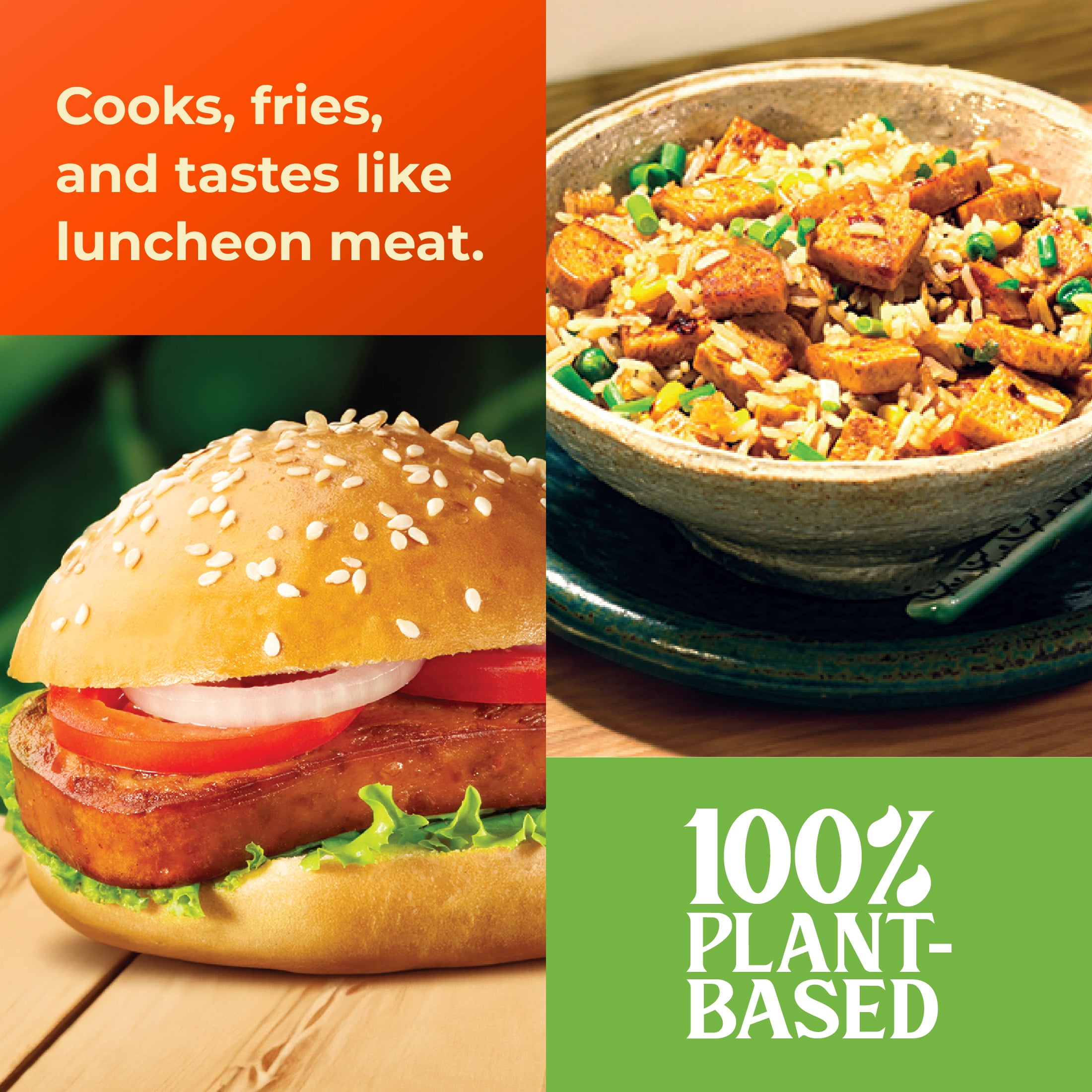 unMEAT Luncheon Meat-Style, 11.6oz Can