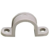 Gardner Bender GCC-310 2-Hole Heavy Duty Conduit Strap, 1.315 In, Plastic, Gray, 1-Inch, Grey,  10 Count