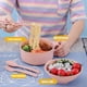 thumbnail image 2 of Juego de para Ramen para Microondas con Palillos: Olla para Cocinar Fideos Duradera y Apta para Microondas con Tapa, Ideal para Dormitorios, Color Rosa Nórdico, 2 of 9