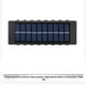 thumbnail image 5 of Inteprter Lámpara de pared solar impermeable arriba abajo iluminación de seguridad paisaje hogar luces LED patio calle jardinería escalera Iluminación y accesorios, 5 of 6